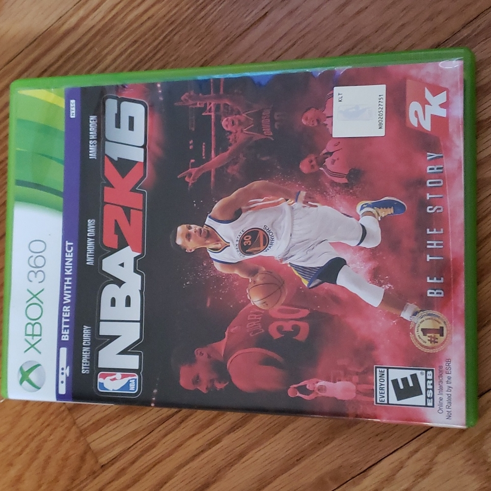 Xbox 360 2k16 basketball game